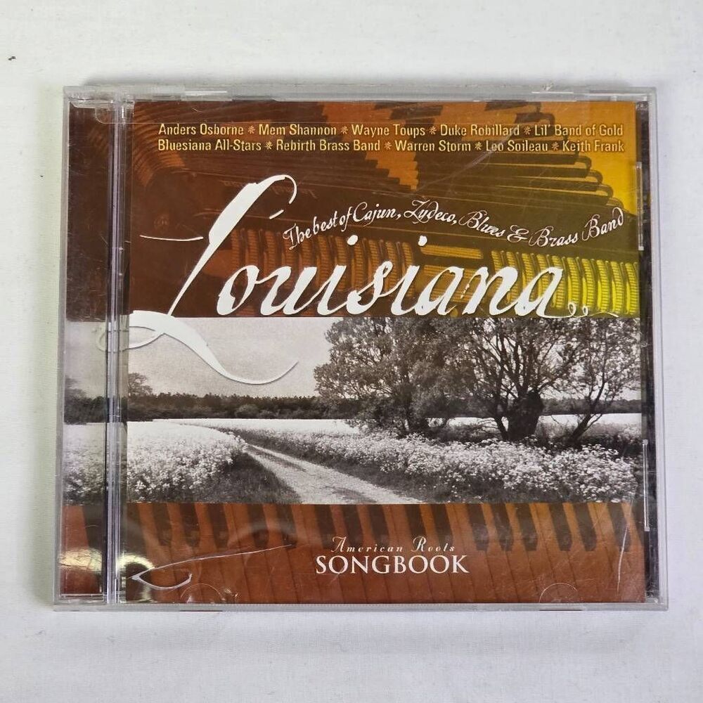 Louisiana Best of Cajun Zydeco Blues Brass CD